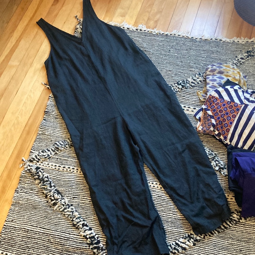 Universal thread size small linen jumper